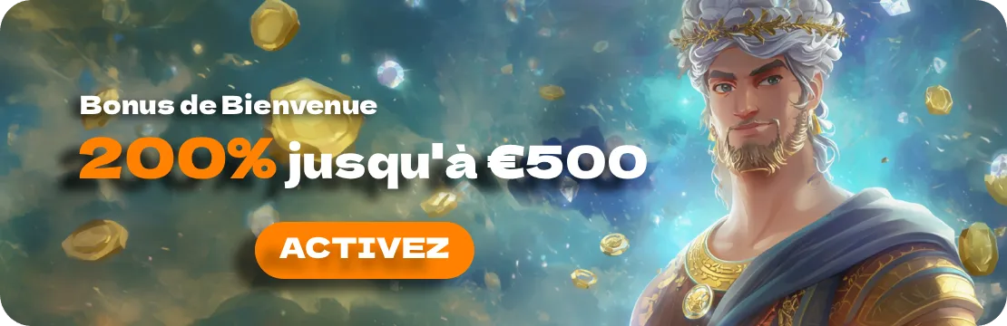 Interface du casino Cresus montrant les machines à sous et les promotions